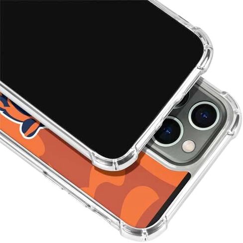 Skinit Clear Phone Case Compatible with iPhone 14 Pro Max - Officially Licensed NFL Chicago Bears Double Vision Design in Kuwait