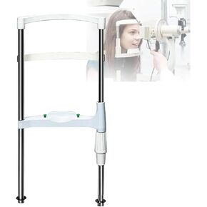 Height Adjustable Optometry Chin Rest & Forehead Support Bracket | Stainless Steel, Aluminum Frame, For Auto Refractometer, Eye Vision Training Test in Saudi Arabia