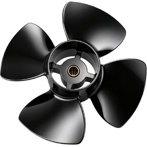 Heavy Duty High Thrust 4-Blade Aluminum Propeller for Tohatsu 6-9.9 HP Outboard Motors, 8.7x5 8.7x7 8.7x9, 12 Spline Tooth, Boat Prop Fits 6hp 8hp 9.8hp 9.9hp Models in Kuwait