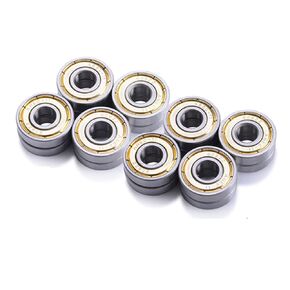 16PCS 608ZZ Z Carbon Steel High Speed Mute Bearings ABEC-11 Roller Skates Kick Scooter Skateboard Bearing in Saudi Arabia