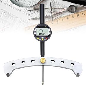 Electronic Inside and Outside Radius Gage,High Accuracy Digital Radius Gauge,Measuring Range 0-50.8mm,with 200mm Measuring Jaw,Radius Measurement Tool in Kuwait