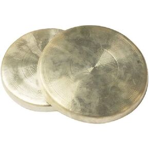 gong Small gong Mini Gong 11.5cm Pair of Small Moon Gong, Ding Dang Gong, Yun Gong, one high, one Low, one Yin and one Yang Feng Shui Gong.(Color:11.5cm,Size:) in Saudi Arabia