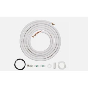 Mini Split Line Set 1/4" x3/8" x25 ft Copper Tubing AC w/Connection Cable Compatible with VEVOR in Kuwait
