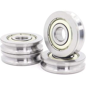 V Groove Sealed Ball Bearing Pulley Wheel Bearings V4.1/2.1 V4/1 for Guide Track Rlooer 10 * 35 9 11 mm(103509V4.2 2.1 4PCS) in Kuwait