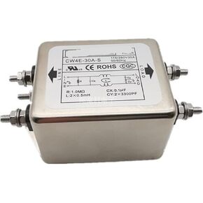Power Filter CW4E-40A-S 6A 10A 20A 30ACW4L2-20A-T Two-Stage Purification Anti-Interference(CW4EL2-10A -SR 10A Terminal Block) in Kuwait