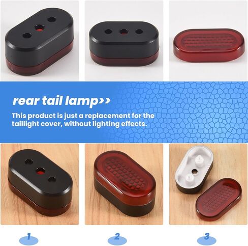 Rear Tail Lamp Stoplight Brake Lights Cover for MAX G30 Scooter Accessories in Kuwait