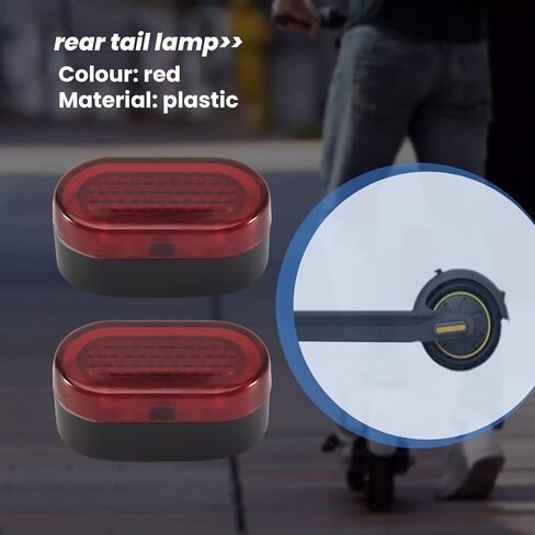 Rear Tail Lamp Stoplight Brake Lights Cover for MAX G30 Scooter Accessories in Kuwait