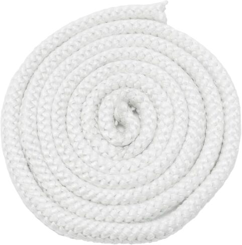 Fiberglass Rope Seal for Wood Stove or Fireplace Door, Round Chimney Gasket Cord 8/10/12/14/16 mm(2.5m*14mm) in Kuwait