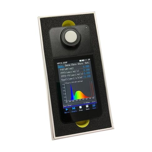 Spectrometer HPCS330P ppfd umol par Meter/cm2 Test in Kuwait