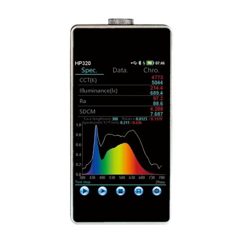 تحليل مطياف HPCS310 LUX CCT CRI مع برامج الكمبيوتر (HP330) in Kuwait