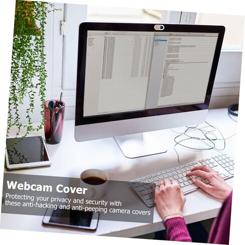 Mobestech 3-Pack Camera Privacy Cover - Slide Tablet Accessories - Black Rhinestone Decorative Camera Cover for Laptop, Computer, Webcam in Kuwait