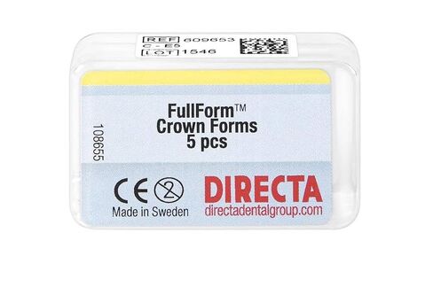 Directa 609653 أشكال تاج الأسنان الكاملة E-5 C النظام الجانبي الأيمن S 5/Pk in Kuwait