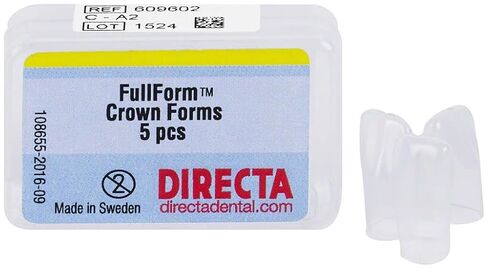 Directa 609602 أشكال تاج الأسنان الكاملة A-2 C النظام الجانبي الأيسر XL 5/Pk in Kuwait