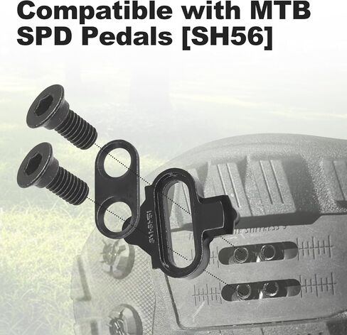 SPD Cleats Single Direction Release SM-SH51 Compatible – Enhanced Grip & Easy Exit SPD Clips for Cycling Pedals in Kuwait