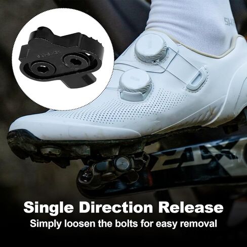 SPD Cleats Single Direction Release SM-SH51 Compatible – Enhanced Grip & Easy Exit SPD Clips for Cycling Pedals in Kuwait