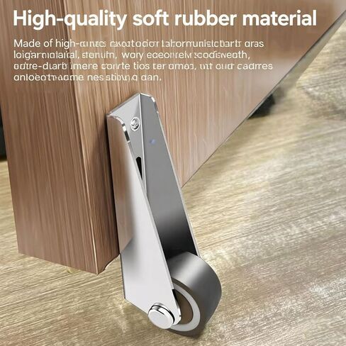 4 pcs Vertical Track Roller Wheel, Heavy Duty Sliding Door Bottom Guide, Load-Bearing Anti-Sag Sliding Door Bottom Rollers, Door & Drawer, Up to 110LBS(50KG) Load Capacity in Kuwait