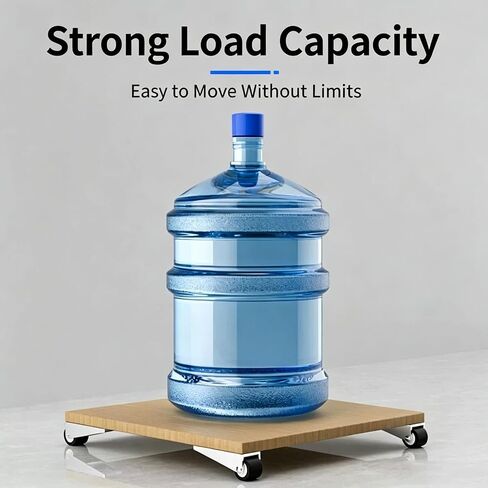 4 pcs Vertical Track Roller Wheel, Heavy Duty Sliding Door Bottom Guide, Load-Bearing Anti-Sag Sliding Door Bottom Rollers, Door & Drawer, Up to 110LBS(50KG) Load Capacity in Kuwait