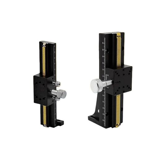 E-EIM61/62-L80/L100/L150 Manual Displacement Slide Table Z-axis Gear Rack Type Dovetail Groove 1Pcs(E-EIM61-L150-2) in Kuwait