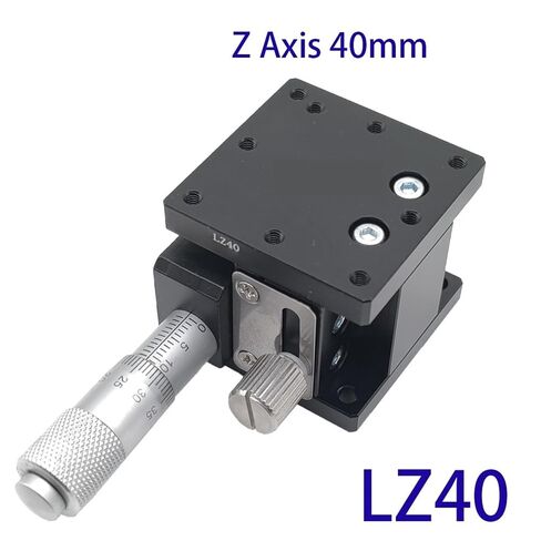 Z Axis 40x40mm LZ40 Sliding Table Optical Displacement Fine Adjustable Lifts Stage 1Pcs in Kuwait
