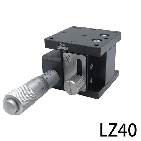 Z Axis 40x40mm LZ40 Sliding Table Optical Displacement Fine Adjustable Lifts Stage 1Pcs in Kuwait