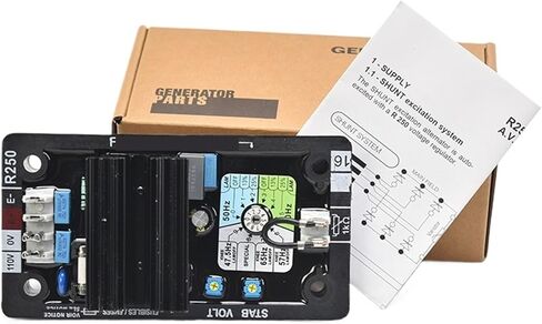1pcs AVR R250 Generator Automatic Voltage Regulator Stabilizer Control Module Panel Diesel Parts in Kuwait
