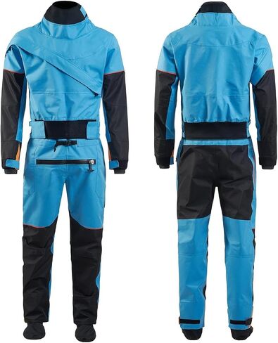 Waterproof Dry Suit Kayak For Men, Breathable Material, Fabric, Surfing And Sailing, 3 Layers for Dinghy, Sailing, Kayaking(S) in Kuwait
