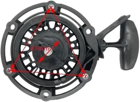 Pull Start Rewind Spring Rope Handle Compatible with XIG2500i 4-Stroke Portable Inverter Generator in Kuwait