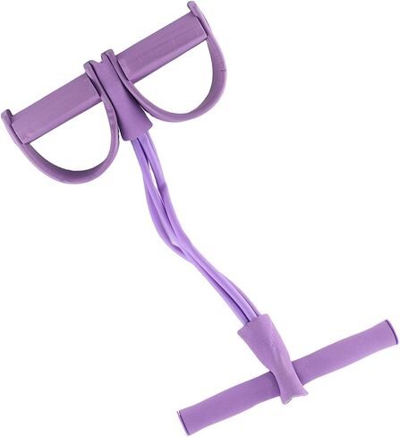 Cosiki 4 Tube Elastic Pull Rope, Fitness Training Resistance Band for Waist Legs Arms, with TPE Tubes, Ideal for Sports Enthusiasts in Kuwait