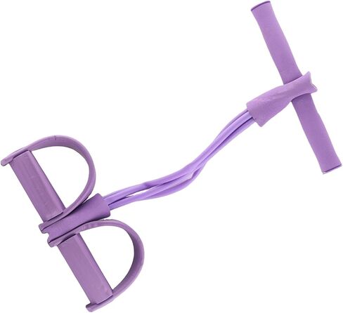Cosiki 4 Tube Elastic Pull Rope, Fitness Training Resistance Band for Waist Legs Arms, with TPE Tubes, Ideal for Sports Enthusiasts in Kuwait