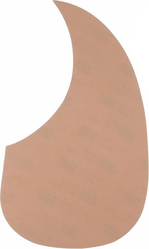 Teardrop Self Adhesive Acoustic Guitar Pickguard Anti-Scratch Plate Replacement Parts for Acoustic Guitar (Black pearl) in Saudi Arabia