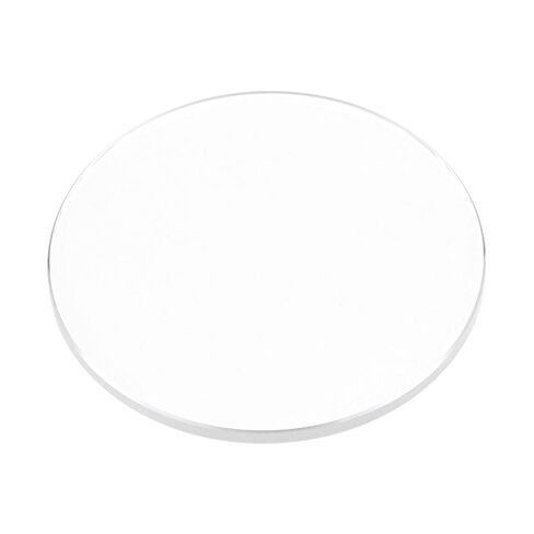 Generic Watch Glass Sapphire Crystal Lens Round Flat 30mm Dia. 1.5mm Thickness Replacement Parts, Clear in Kuwait