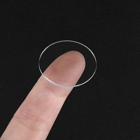 Generic Watch Glass Sapphire Crystal Lens Round Flat 30mm Dia. 1.5mm Thickness Replacement Parts, Clear in Kuwait