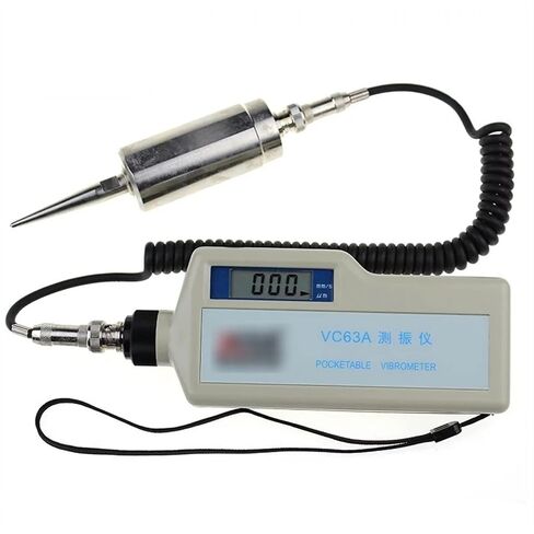 Vibration Meter, Digital Vibration Meter Split Handheld Vibrometer Analyzer High Precision Accelerometer in Kuwait