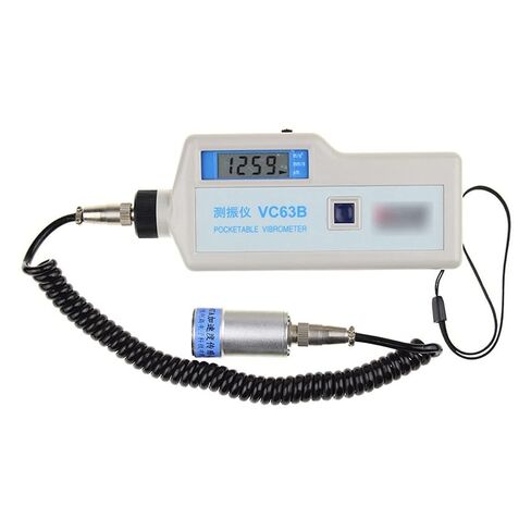Vibration Meter, Digital Vibration Meter Split Accelerometer Magnetic Probe Handheld in Kuwait
