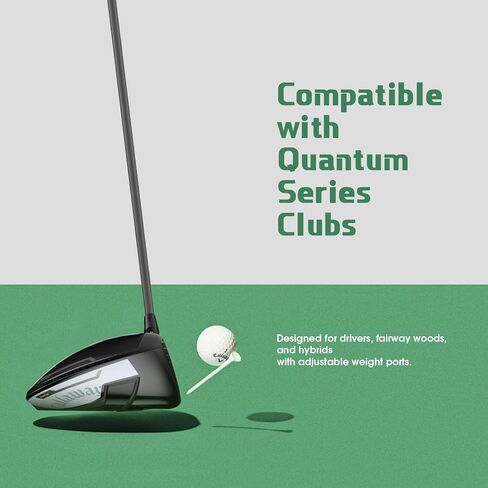 Maysun متوافقة مع مجموعة براغي الوزن من سلسلة Callaway Quantum 2026 (3 جرام - 7 جرام) - 5 قطع أوزان جولف للسائق في الممر الخشبي الهجين، مجموعة تعديل خفيفة الوزن in Kuwait