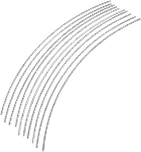 Kisangel 10pcs Guitar Fret Wires Long Replacement for Acoustic Folk and Electric Guitars Easy Installation for Builds and Repairs in Kuwait