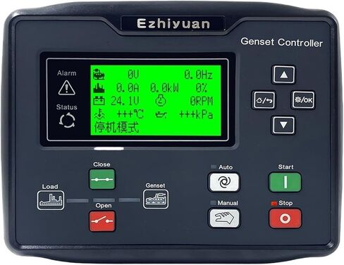 HGM6110NC Diesel Generator Controller AMF Auto Start Stop Control Module Panel Parts with R485 in Kuwait