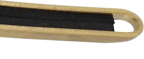 Gold Tone Banjo Mute, Metal Silencer For Quiet Practice, Handmade Bridge Accessory With Secure Fit, Compatible With Most 5-String Banjos in Kuwait