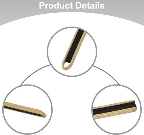 Gold Tone Banjo Mute, Metal Silencer For Quiet Practice, Handmade Bridge Accessory With Secure Fit, Compatible With Most 5-String Banjos in Kuwait