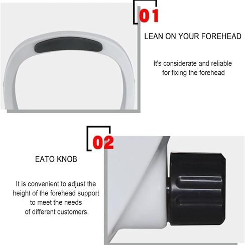 Adjustable Optical Chin Rest with Headrest | Professional Optometry, Replacement Accessory, Eye Care Clinic, Ophthalmic Exam in Kuwait