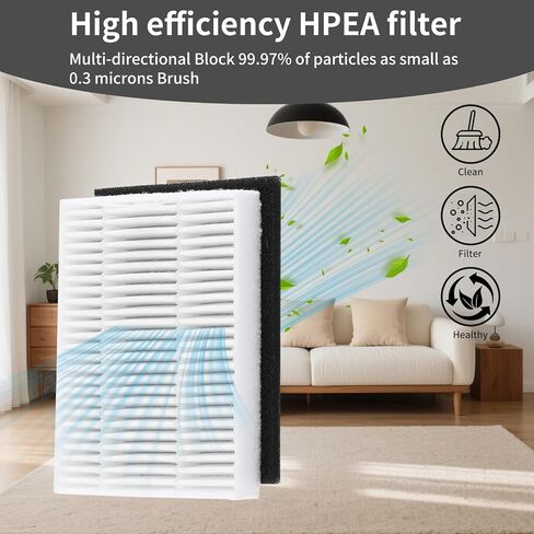 Replacement Parts Compatible with eufy L60 & L50 Series Robot Vacuum, Vacuum Replacement Kit with Roller Brushes, Side Brushes, HEPA Filters & Foam Filters, Robot Vacuum Accessories,20 Pack in Kuwait