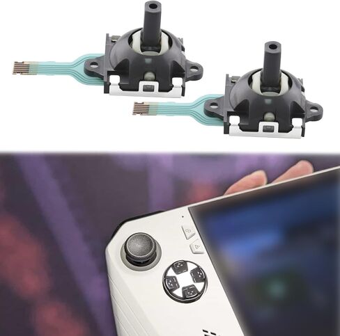 The Lord of the Tools 2pcs Switch Elements عصا التحكم البديلة عصا التحكم وحدة الإبهام RKJX21224001 المتوافقة مع ASUS ROG Ally المتوافقة مع GPD WIN3 المحمولة in Kuwait