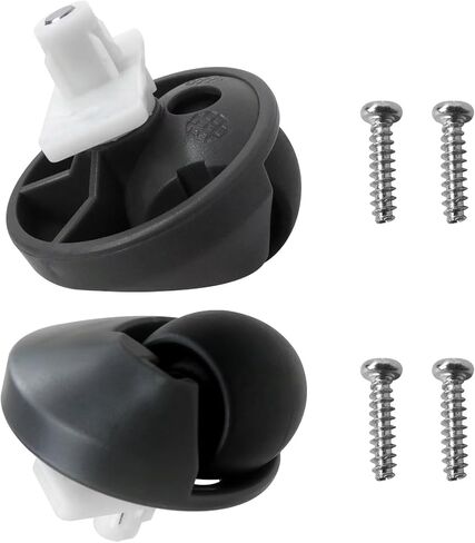 قطعتان من عجلة العجلات الأمامية البديلة لـ Roborock S7، وRoborockS7+، وS7 MaxV Ultra، وQ5، والمكانس الكهربائية الروبوتية من سلسلة Q7 Max - Welsdolk in Kuwait