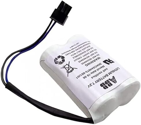 (2-Pack) بطارية ليثيوم 3HAC044075-001/01 7.2 فولت 3600 مللي أمبير في الساعة لبطارية ABB Robot CPU SMB 3HAC044075-001/ABB3HAC16831-1/ABBTA521 in Kuwait