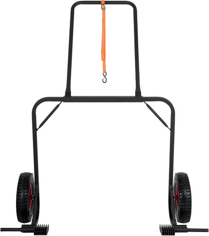 JEXTRA Snowmobile Dolly سعة تحميل عالية التحمل تصل إلى 700 رطل، تصميم رافعة مع إطارات سميكة مقاس 15 بوصة لسهولة المناورة ومناسبة لورش العمل أو الكراجات لعربات الثلج المتوسطة والصغيرة الحجم in Kuwait