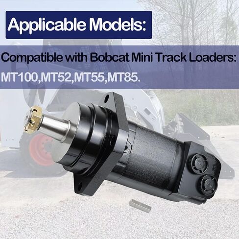 6686261 668-6261 محرك دفع هيدروستاتيكي يسار أو يمين متوافق مع Bobcat MT100 MT52 MT55 MT85 لوادر الجنزير الصغيرة، استبدال #6683005 in Kuwait