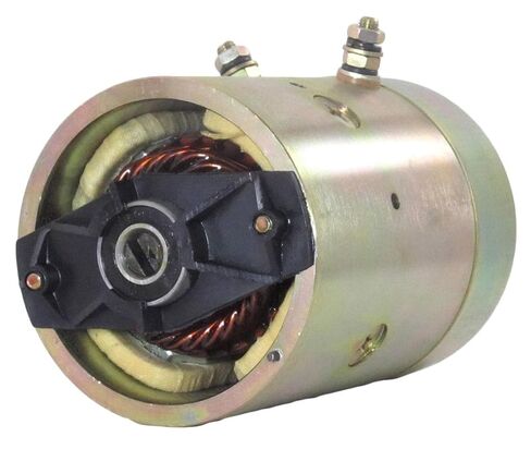 RAREELECTRICAL Liftgate Motor 12V متوافق مع Haldex-Barnes Fenner Stone الهيدروليكي يستبدل Iskra 11.216.200 Amj4658 Amj4680 0136350011 Fenner 2578-Ac W-8735 عمود فتحة ثنائي الاتجاه in Kuwait