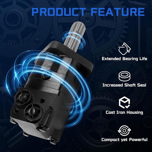 151F0560 OMS80-151F0560 محرك هيدروليكي لسلسلة Danfoss OMS، محرك مداري إزاحة 80cc/rev، محرك عزم دوران عالي السرعة منخفض متوافق مع آلات البناء الزراعية in Kuwait