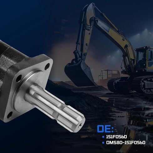 151F0560 OMS80-151F0560 محرك هيدروليكي لسلسلة Danfoss OMS، محرك مداري إزاحة 80cc/rev، محرك عزم دوران عالي السرعة منخفض متوافق مع آلات البناء الزراعية in Kuwait