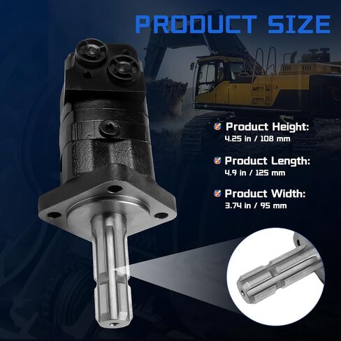 151F0560 OMS80-151F0560 محرك هيدروليكي لسلسلة Danfoss OMS، محرك مداري إزاحة 80cc/rev، محرك عزم دوران عالي السرعة منخفض متوافق مع آلات البناء الزراعية in Kuwait